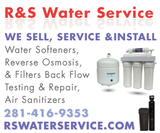 Licensed Water Treatment Company in Pearland, Texas