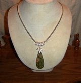 Unakite Gemstone Pendants SS in Ruidoso, New Mexico